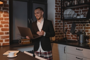 Makes sure to dress for success for your next remote meeting